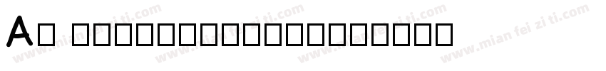 AR DabiaosongGB字体转换